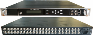 有线电视数字调制器8 12 16 20 24 FTA DVB-S2 dvb-c DVB-T ATSC ISDBT调谐器至射频跨调制器DVB T2调制器 - Product Image 3
