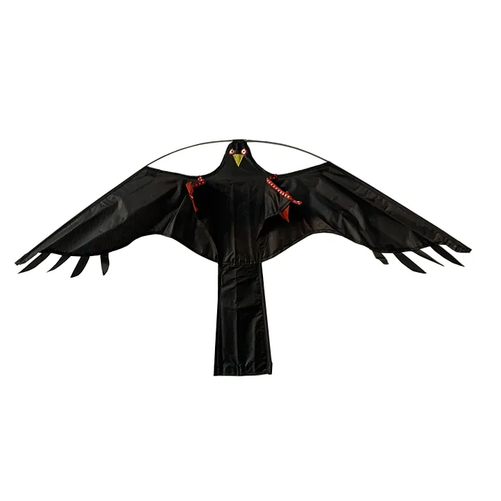 طائفة الطيور الخائفة الأفضل مبيعًا في الزراعة طائرة نايلون شوكية سوداء لحماية الحديقة من الطائرات الخائفة