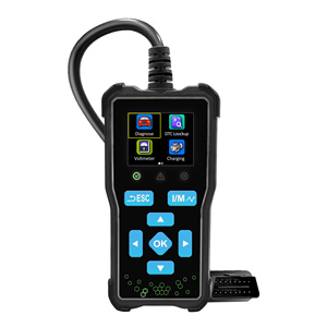 2025 Acclope DTC Lookup <span class=keywords><strong>O2</strong></span> sensore di prova Evap portatile OBD2 auto strumento di diagnostica ScannerAT100 codice di errore lettore OBD2