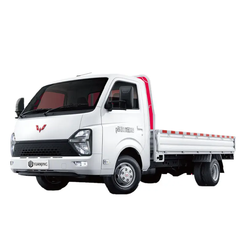 Wholesale Wuling Rongguang Mini Truck Gasoline 2023 n 2 Tons Load Capacity Mini Pickup EV 2000kg Lorry Light Cargo Truck