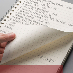 批发耐用学校笔记本学生笔记本多页定制印刷笔记本 - Product Image 3