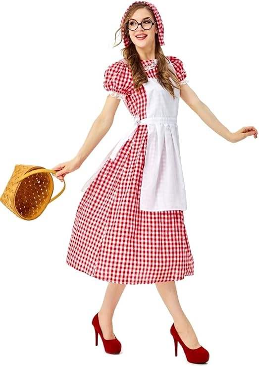 Robe à carreaux uniquement