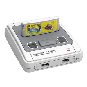 Retroflag Vintage Flag Retroflag Vintage Flag <strong>Raspberry</strong> <strong>Pi</strong> 4B SuperPi 4 CASE J Edition LCD Module Case - Product Image 6