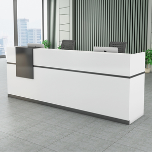 Quầy lễ tân văn phòng, bàn tiếp tân, bàn dịch vụ tư vấn, quầy thanh toán cửa hàng quần áo, quầy bar - Product Image 4