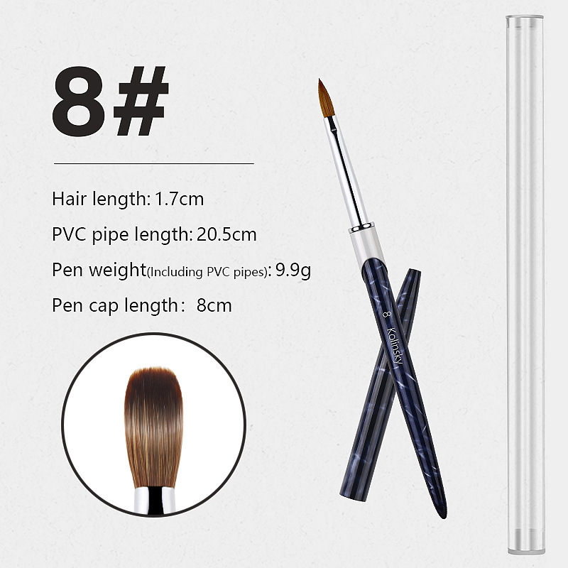 8 # stylo cristal kolinsky