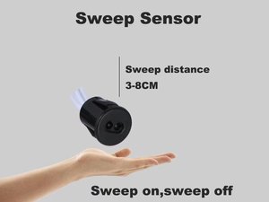 Detector humano mini interruptor de luz LED infrarrojo Sensor de luz inteligente para el hogar con cable Dupont 12V sensor de movimiento PIR - Product Image 6