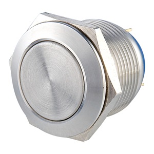 Blocco interruttore a pulsante DPDT e Non blocco antincendio Mini interruttore a pulsante Micro pulsante di alta qualità 2pin 19mm 48VDC - Product Image 4