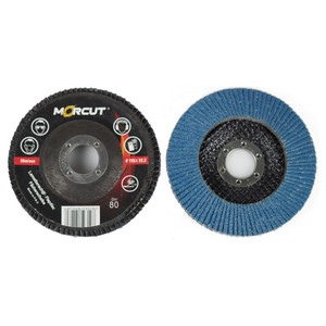 Flap đĩa 115mm Zirconia T29 cho máy mài góc 80 Grit OEM chất lượng cao 80 tốc độ mét/giây CQC chứng nhận 3 năm bảo hành - Product Image 2