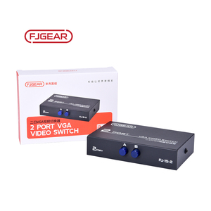 FJGEAR 1920*1440 Manual 2X1 VGA <strong>Video</strong> <strong>SWITCH</strong> <strong>2</strong> <strong>Input</strong> <strong>1</strong> <strong>Output</strong> VGA <strong>Switch</strong> Wide Screen Kvm Usb <strong>2</strong> Port Vga <strong>Switch</strong> Selector - Product Image 5