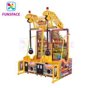街机区游乐新设计投币游戏大力士锤彩票有奖游戏机 - Product Image 3