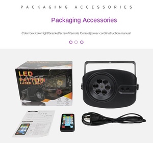 Controllo del suono scuotendo la luce dello stadio di luce Laser Ktv Dmx 512 Led luce del palcoscenico con telecomando - Product Image 3