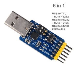 DIYmall 6 in 1 CP2102 modulo seriale USB a TTL RS485 3.3V 5V con 4pin F/F Jumper filo per Arduino Nextion SIM7000A modulo GPS - Product Image 4