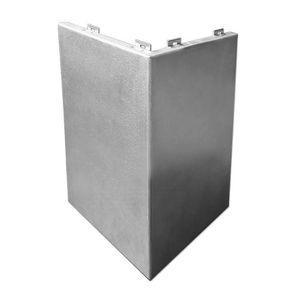 Grande pannello di alluminio della colonna per l'alta costruzione di forma rotonda copertura di rivestimento cilindrica decorata facciata della colonna - Product Image 4