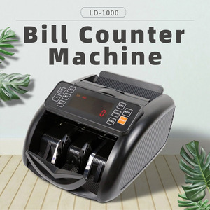 LD-1000 Fast Accurate Bill <strong>Counting</strong> <strong>Machine</strong> With Auxiliary Bracket and Advanced Detection <strong>System</strong> for Office - Product Image 2