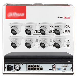 DAHUA 4ch 8ch 16ch POE NVR 4MP 5MP 6MP 8MP 4KHDモーション検出セキュリティ監視カメラOEMオリジナル - Product Image 1