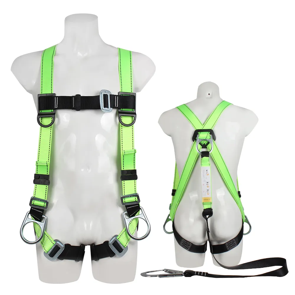 Vendite in fabbrica imbracatura di sicurezza per guardalinee di alta qualità cintura di sicurezza da arrampicata per protezione anticcia dispositivi di protezione individuale