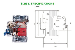 EASY9 Disyuntor MCB miniatura disyuntores para casa - Product Image 6