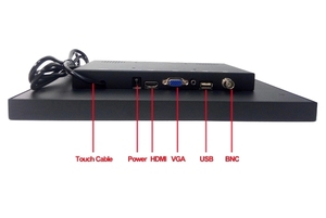 抵抗タッチスクリーン付き15インチ12V DCオープンフレームモニターHDMI VGAポート新製品メタルケース - Product Image 4