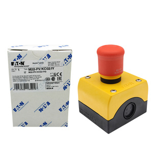 EATON M22-PV/K03 3つの通常オープン直接リフトリセット緊急停止ボタンスイッチセット - Product Image 6