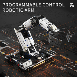 Tuomu T2007 New <strong>Technical</strong> <strong>Programming</strong> Robotic Arm Bricks Assembling Model Toys for Boys Birthday Gift Building Blocks Sets - Product Image 2