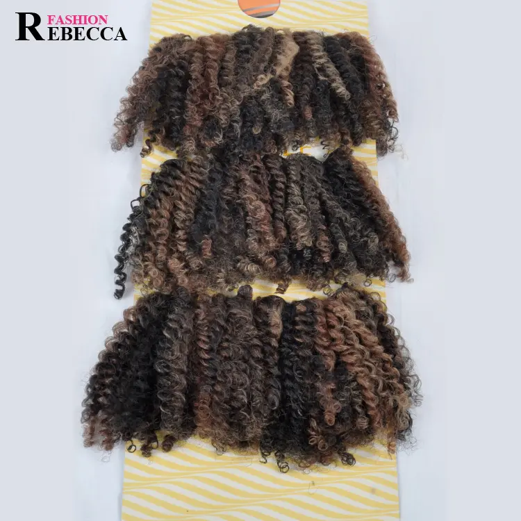Giá Rẻ Bán Buôn Cao Quý Tổng Hợp Afro Mở Rộng Mềm Loose Afro Sóng Tóc Bohemian Curl Tóc