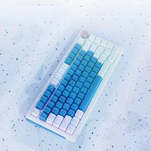 FG75 özelleştirme Mechanicai klavye FD taşınabilir mekanik oyun klavyesi Windows Laptop için LED aydınlatmalı kompakt 82 tuşları - Product Image 4