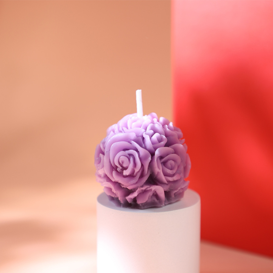Rose Ball Violet - Poire Anglaise et Orchidée Azur