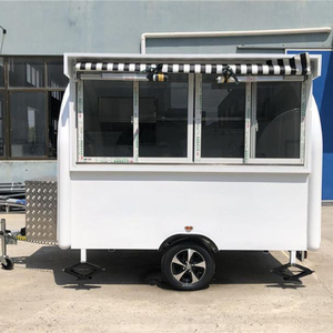 Di động ngoài trời Lò nướng bánh <span class=keywords><strong>Pizza</strong></span> Trailer nhượng Bộ Trailer du lịch tùy chỉnh di động nhà hàng thực phẩm giỏ hàng container nhà hàng để bán - Product Image 2