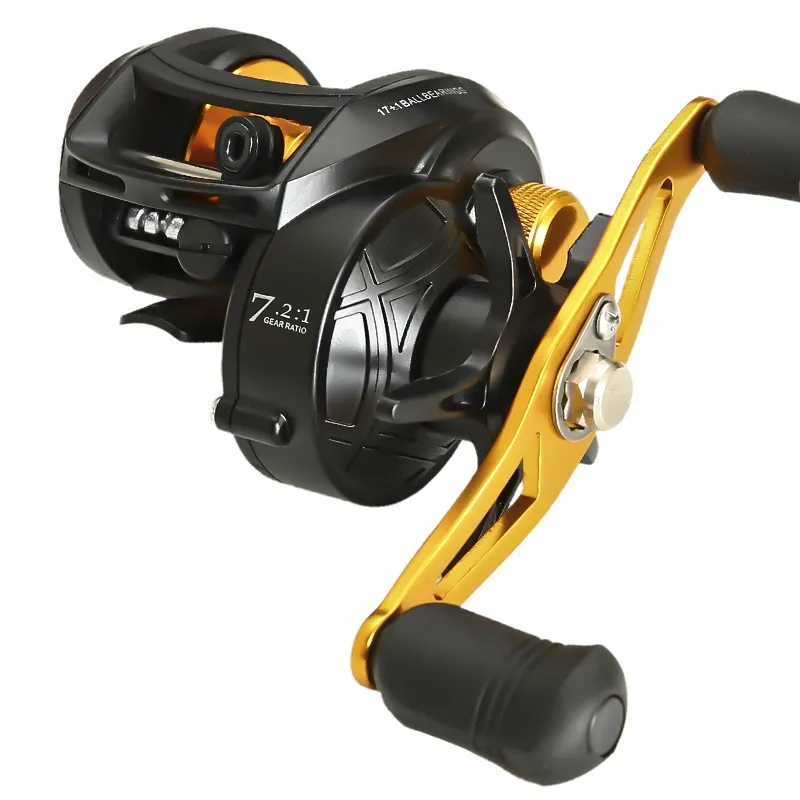 Nuovo mulinello da pesca Spinning 17 + 1 BB leggero ad alta velocità 7.2:1 rapporto di trasmissione Ultra liscio 8kg forza di scarico