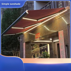 Hiện Đại Đầy Đủ Hộp Có Thể Thu Vào Điện Mái Hiên Thông Minh Điều Khiển Từ Xa Chặn Ánh Sáng Ban Công Ngoài Trời Cửa Mái Hiên Mưa Mái Hiên Cho - Product Image 5