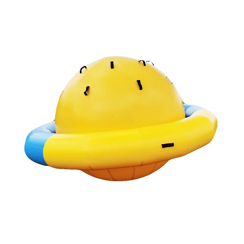 عالية الجودة نفخ الكرة زحل قارب قابل للنفخ نفخ المياه الزرقاء الروك Ufo Balloo للأطفال والكبار