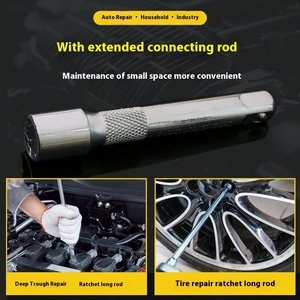 R 12-teiliges Autoreparatur-Werkzeugset 1/2 Schnellsteckschlüssel-Batterie tester Multifunktions-Hardware-Diagnose werkzeuge für die Auto montage - Product Image 4