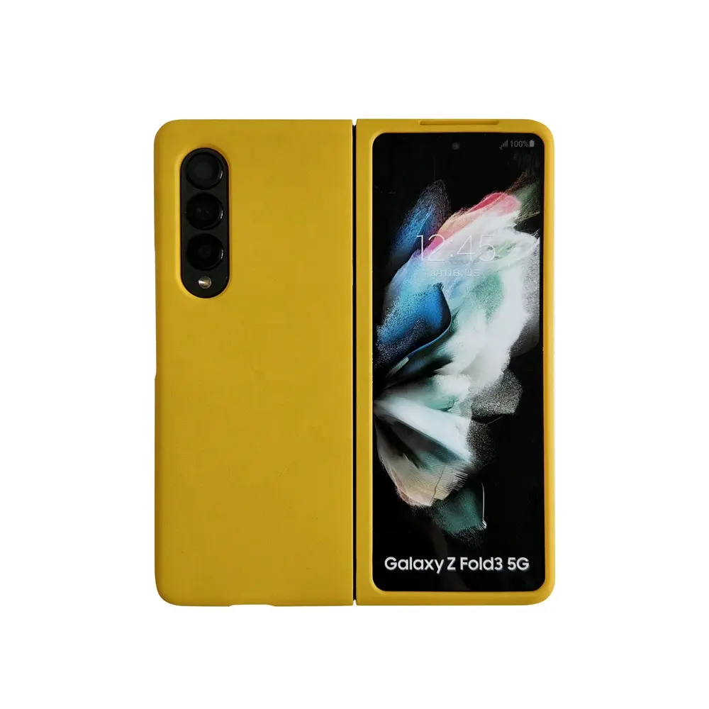 Para Samsung Galaxy Z Fold 4 Fold 5 Funda de cuero 2 en 1 Funda con ranura para bolígrafo Funda para teléfono móvil para Samsung Galaxy Z Fold