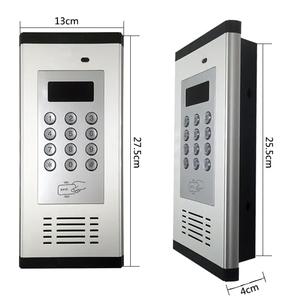 K6 RFID 2G GSM домофон беспроводной дверной замок Открыватель доступа к воротам 200 пользователей квартира вилла домофон пульт дистанционного управления сим-картой - Product Image 3