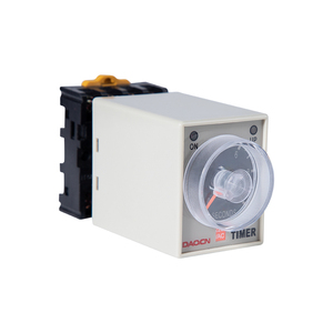 รีเลย์เวลาอิเล็กทรอนิกส์แบบ8pin AC 220V AH3-3ขนาดเล็กมีตัวจับเวลาแบบตัวตั้งเวลาล่าช้า - Product Image 1