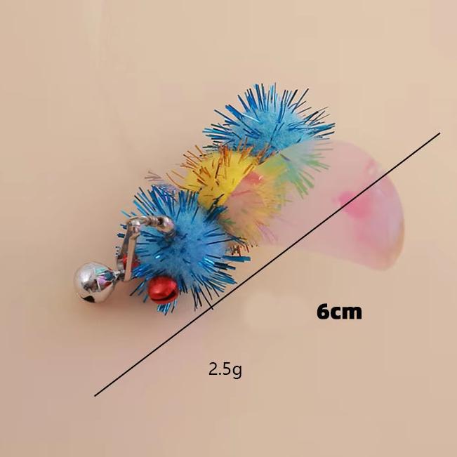 Bleu, tête de remplacement pour insecte volant à boule scintillante