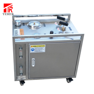 Unidad de bomba de prueba hidrostática impulsada por aire neumático TEREK para pruebas de tubería de manguera hidráulica modelo Max 100bar