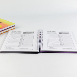 Taccuino da viaggio con stampa cartaceo con rilegatura a spirale personalizzata Whosale - Product Image 3