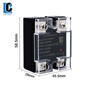 Relè Accessori di Alimentazione DC di Controllo AC Relè Monofase 40A SSR Relè A Stato Solido - Product Image 2