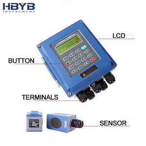 Kaifeng HBYB <strong>Ultrasonic</strong> Flowmeter <strong>arduino</strong> <strong>Ultrasonic</strong> Clam on Meter