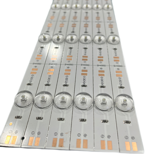 Doğrusal DC12/24V 12Leds 12 Linear m 1400LM IP33 dağınık yansıma reklam vitrin aydınlatma kutusu için Led çubuk arka ışık - Product Image 1