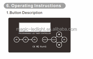 Контроллер светодиодного BC-322-6A с таймером - Product Image 2