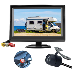 5 Inch HD Car Monitor Screen Reversing for <strong>Reverse</strong> Rear View Camera Security Monitor Parking Assistance - Product Image 2