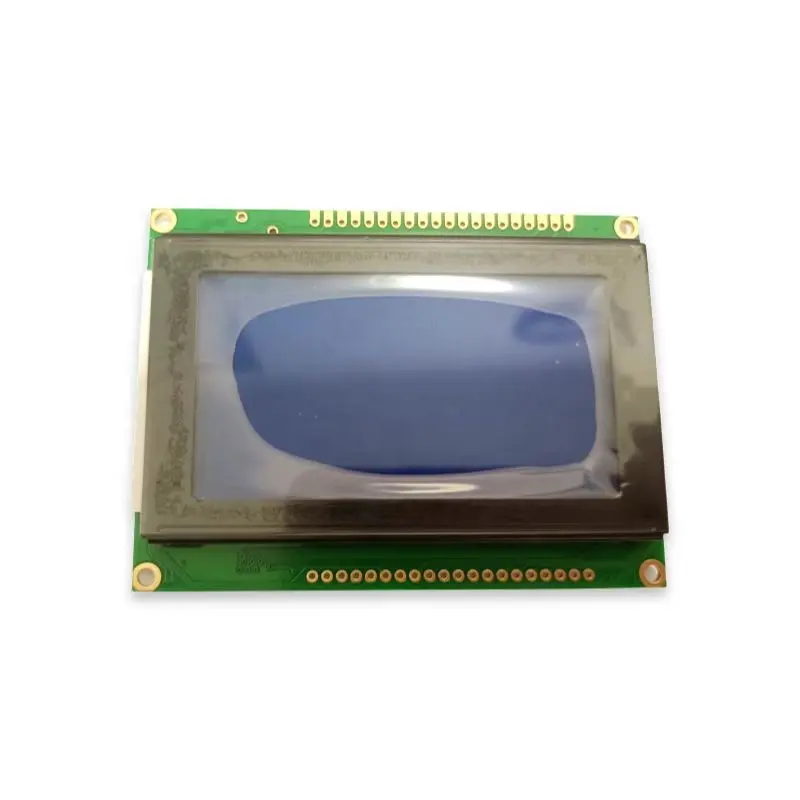12864J-3 LCD 모듈 블루 디스플레이 NT7107 NT7108 IC 128x64 흰색 점