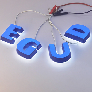 Tùy chỉnh <span class=keywords><strong>LED</strong></span> Backlit dấu hiệu phát sáng Acrylic bảng hiệu quảng cáo ngoài trời chiếu sáng cho cửa hàng kinh doanh cửa hàng cắt tóc - Product Image 2