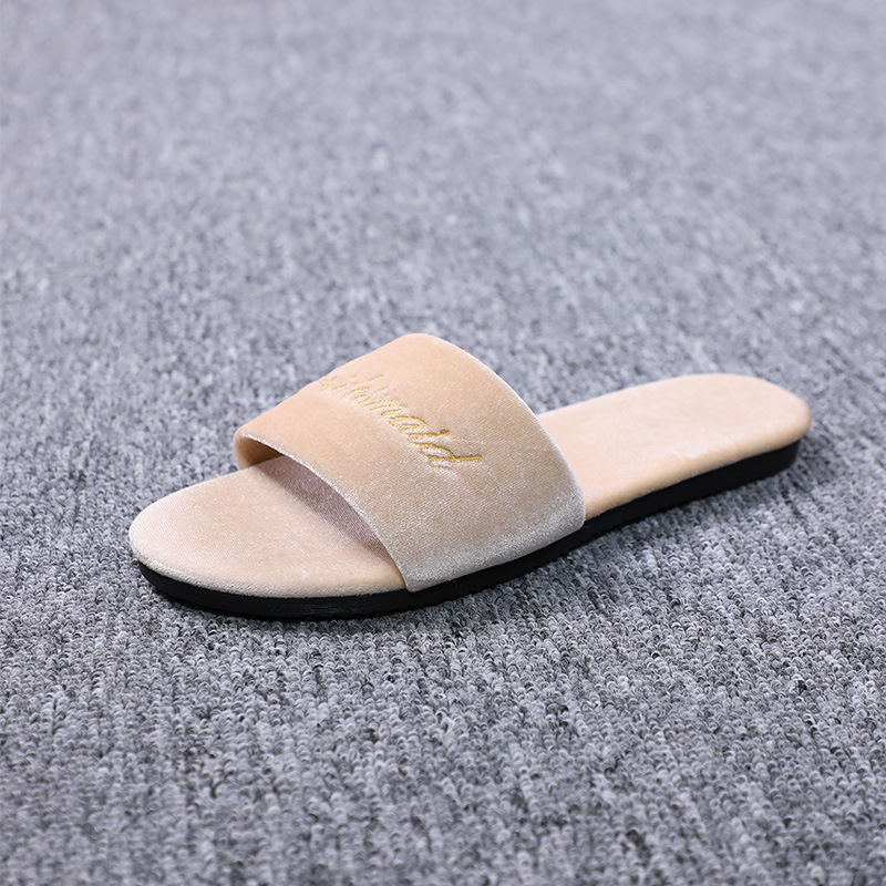 Embroidered Bridesmaid Champagne