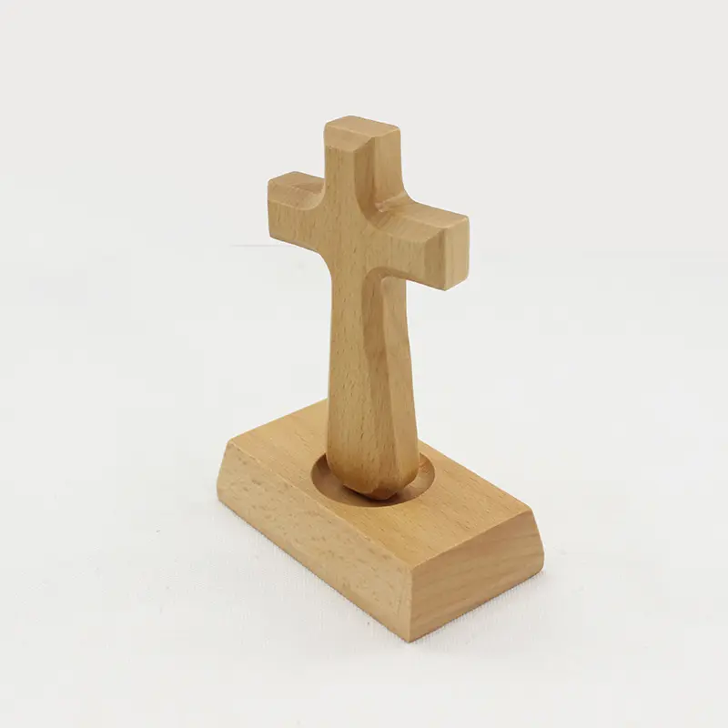 Croci di legno all'ingrosso per artigianato croce ortodossa croci di legno