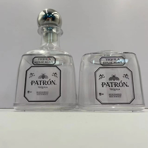 375ml Mini Tequila chai tái sử dụng cup Mini agave chai rượu vang với nút chai - Product Image 1