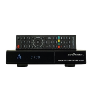 Decodificador de TV 4K satélite + caja de TV doble terrestre/por cable DVB s2x/S2 + doble DVB T2/c zgemma h7c compatible con CI Plus y CA - Product Image 1