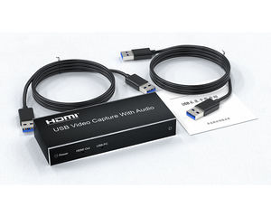 快速交付游戏音频录像机盒4K HDMI至USB视频采集卡设备，带HDMI电缆，用于直播 - Product Image 6